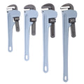 4Pcs Aluminium Pipe Wrench Adjustable Jaw Plumbing Pipe Wrench 10