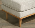 Revel Tan Chair Ottoman Tan Foam Solid Wood