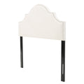 Queen&Full Sized Headboard Ivory Fabric