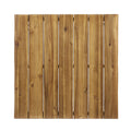 Zion Industrial Wood And Metal 32.5 Teak Wood