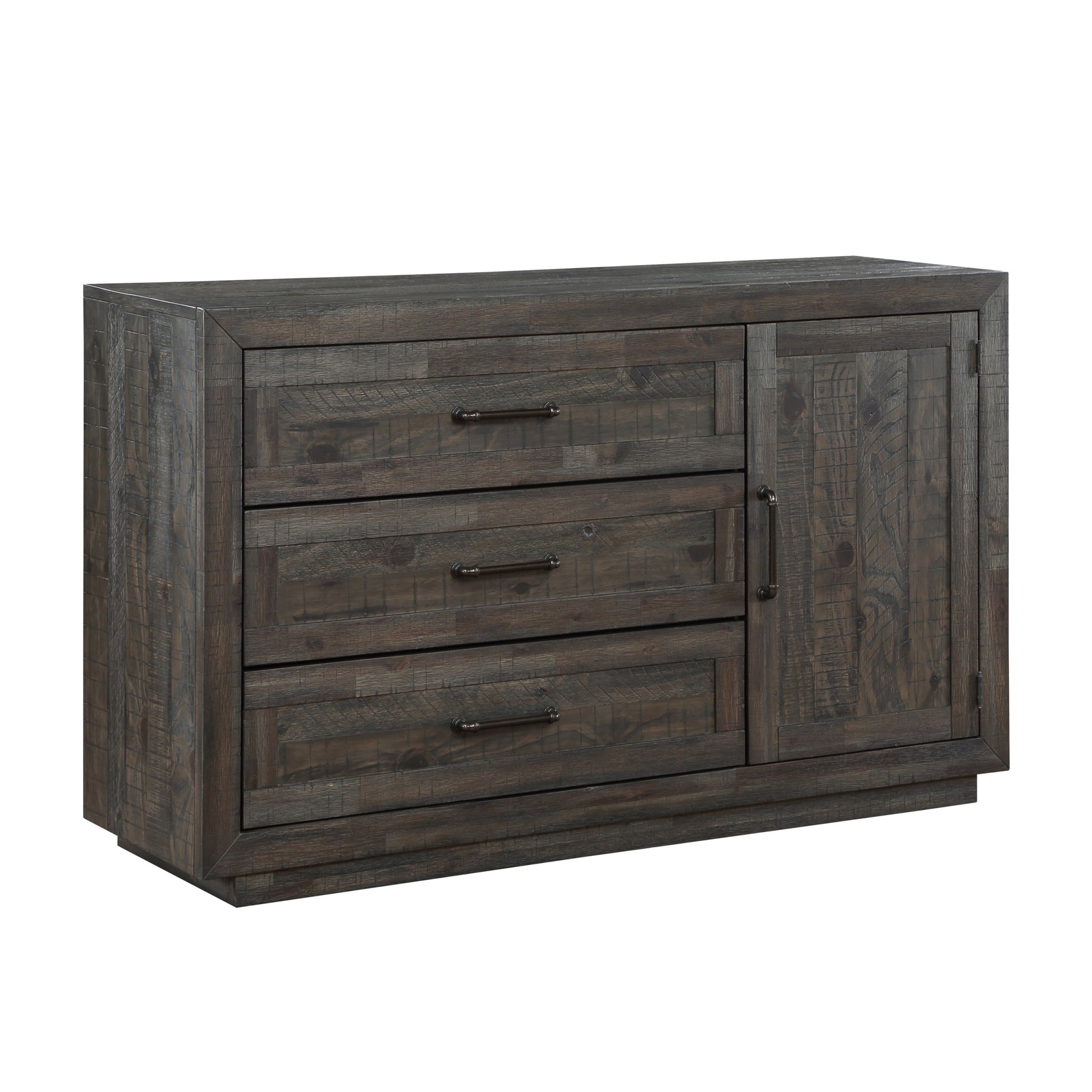 Riverdale Server Dark Grey Dark Gray Wood