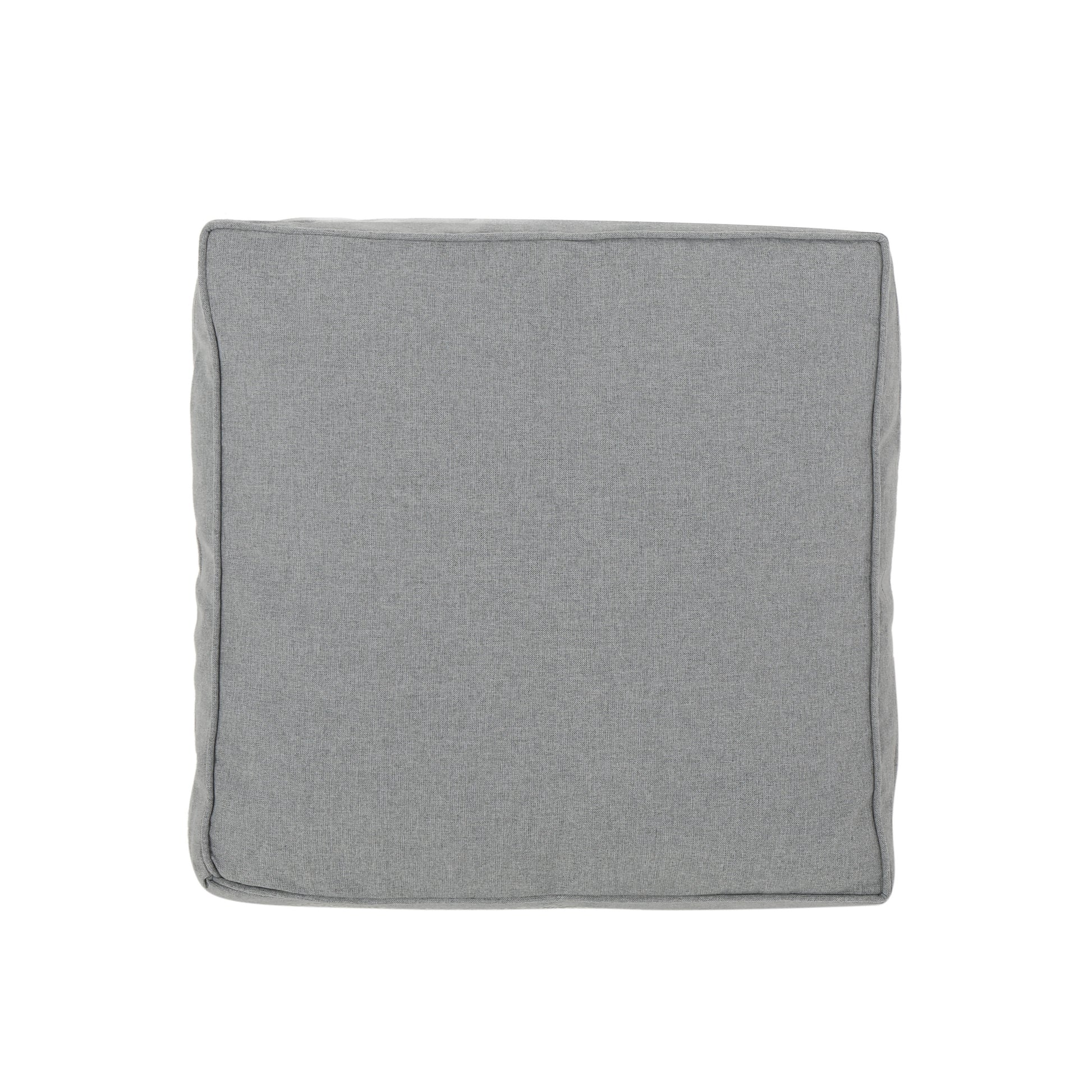 Tash Square Pillow Set Of 2 Charcoal Fabric