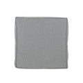 Tash Square Pillow Charcoal Fabric