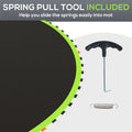 Soozier Trampoline Replacement Mat, Fits 14' Trampoline With 80 V Hooks & 5.5