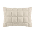 Overfilled Pillow Protector Single Piece Standard Size Beige Polyester