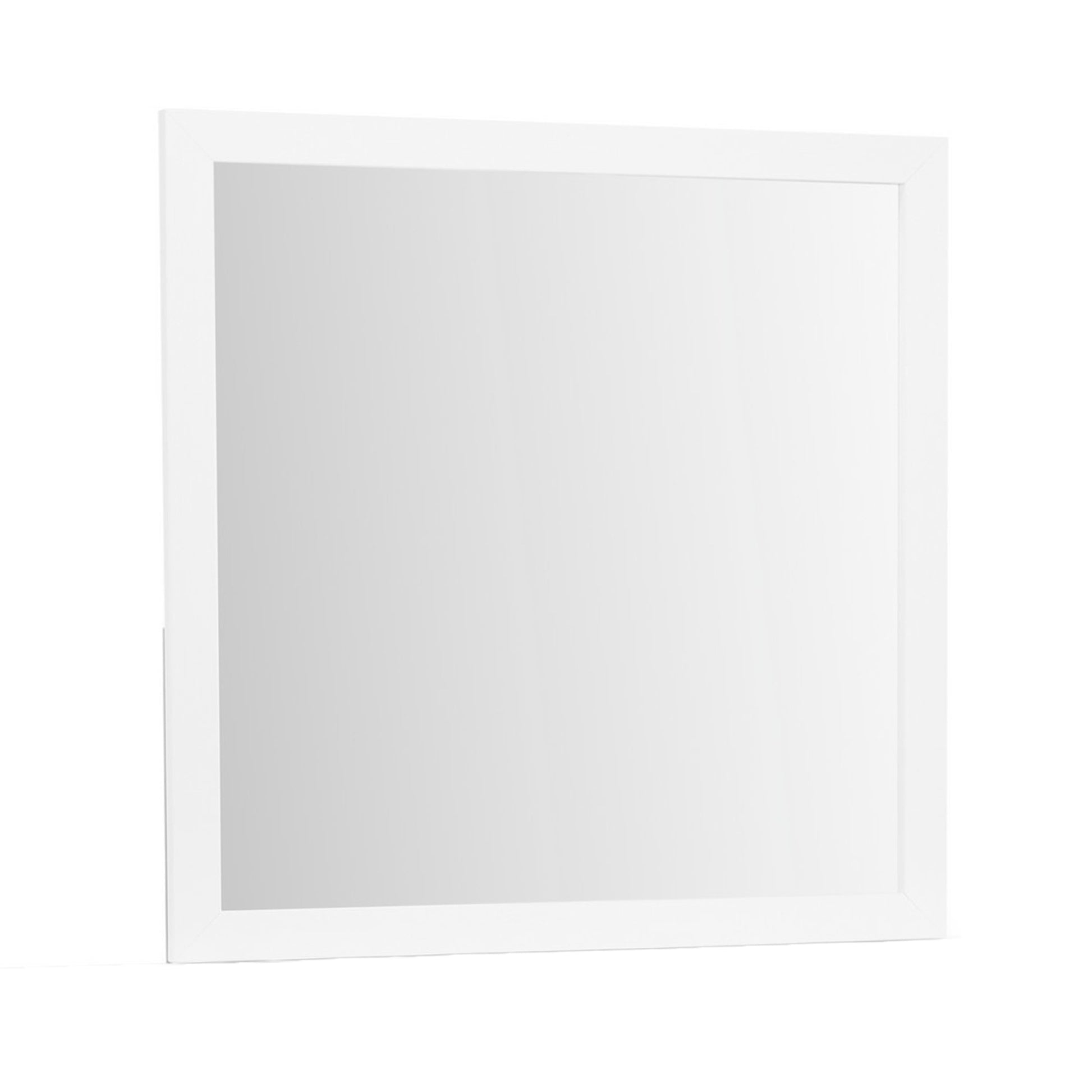 Omoda White Mirror White Rubber Wood