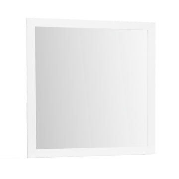 Omoda White Mirror White Rubber Wood