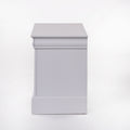 Louis Philippe Iii White Finish Nightstand White Synthetic Wood