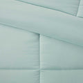 Microcell Down Alternative Comforter Mini Set King Blue Microfiber