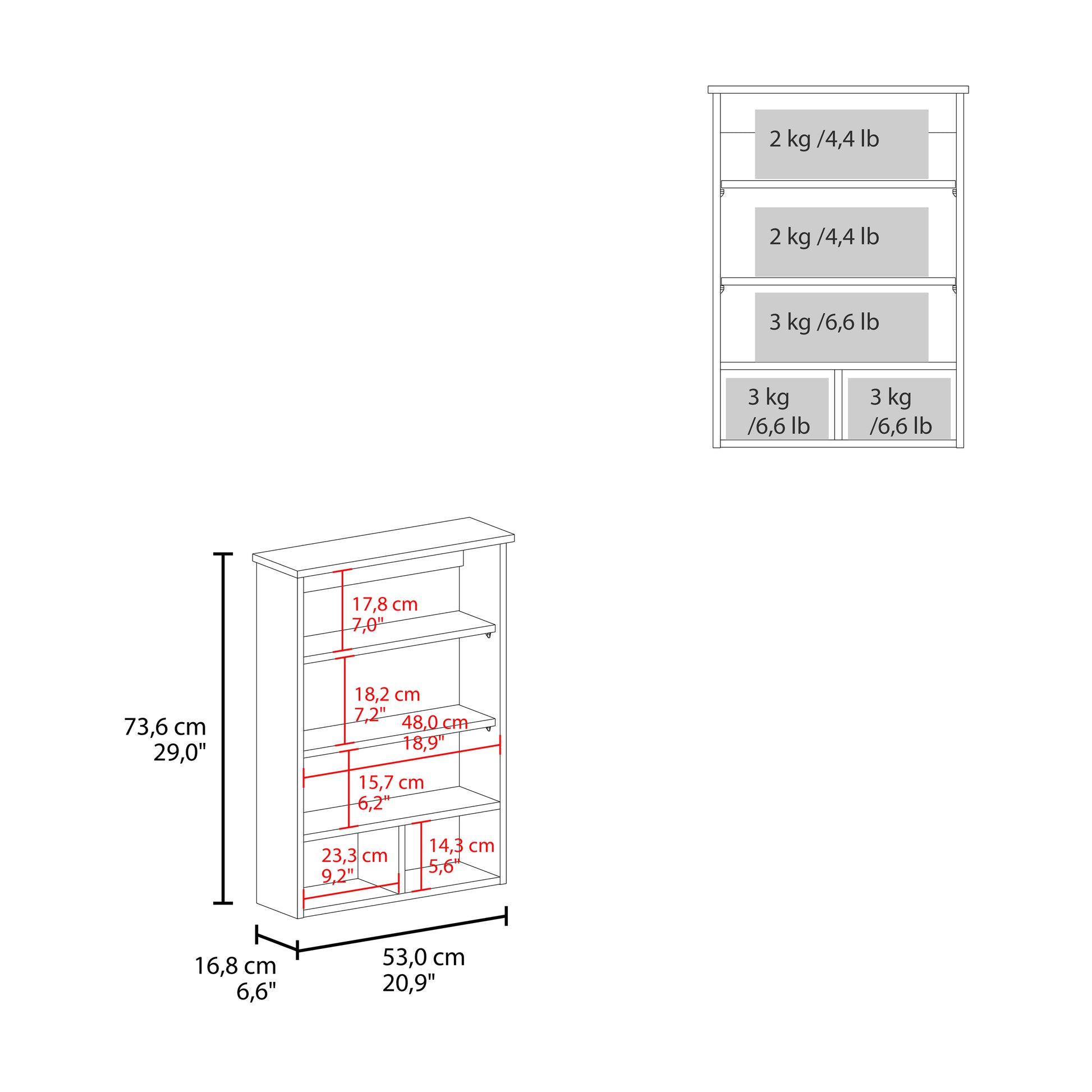 Vina Medicine Cabinet With Mirror Door 29" High Cabinet Organizer With Three Concealed Shelves And Two Open Shelves For Bathroom, Kitchen, Mudroom White 1 5 Bathroom Wall Mounted Modern Particle