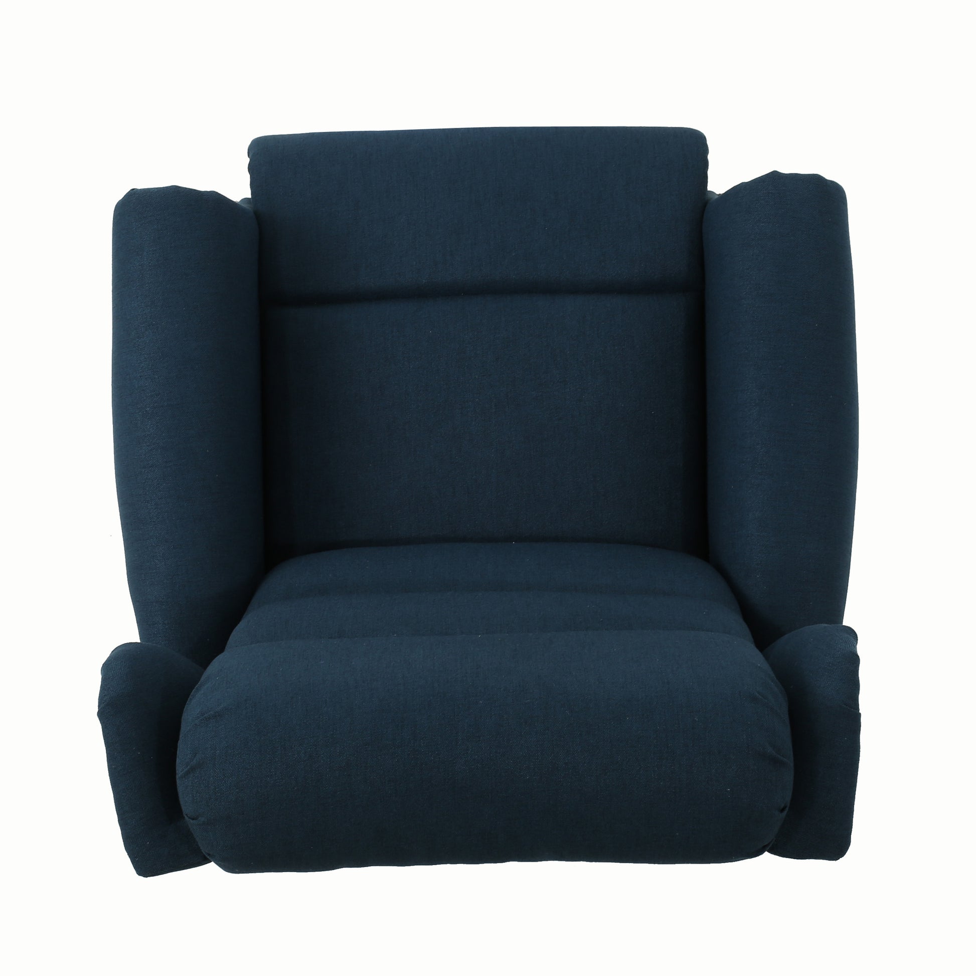 Power Recliner Navy Blue Fabric