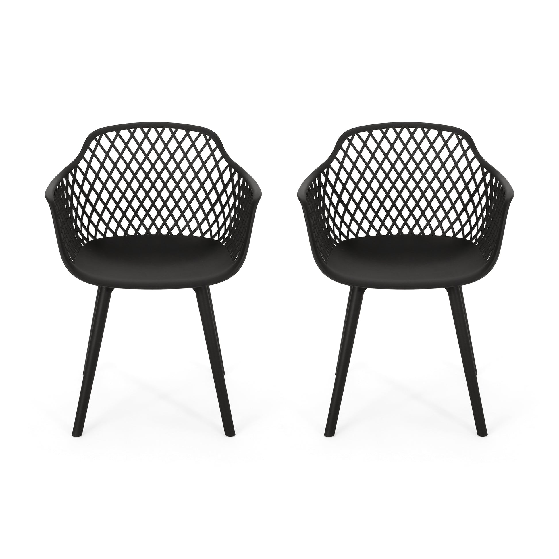 Poppy Chair Black Polypropylene