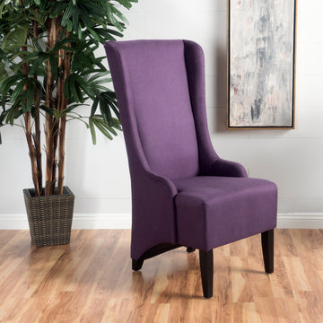 Dining Chair Plum Fabric