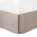 7 Piece Tufted Comforter Set Taupe King King Taupe Polyester