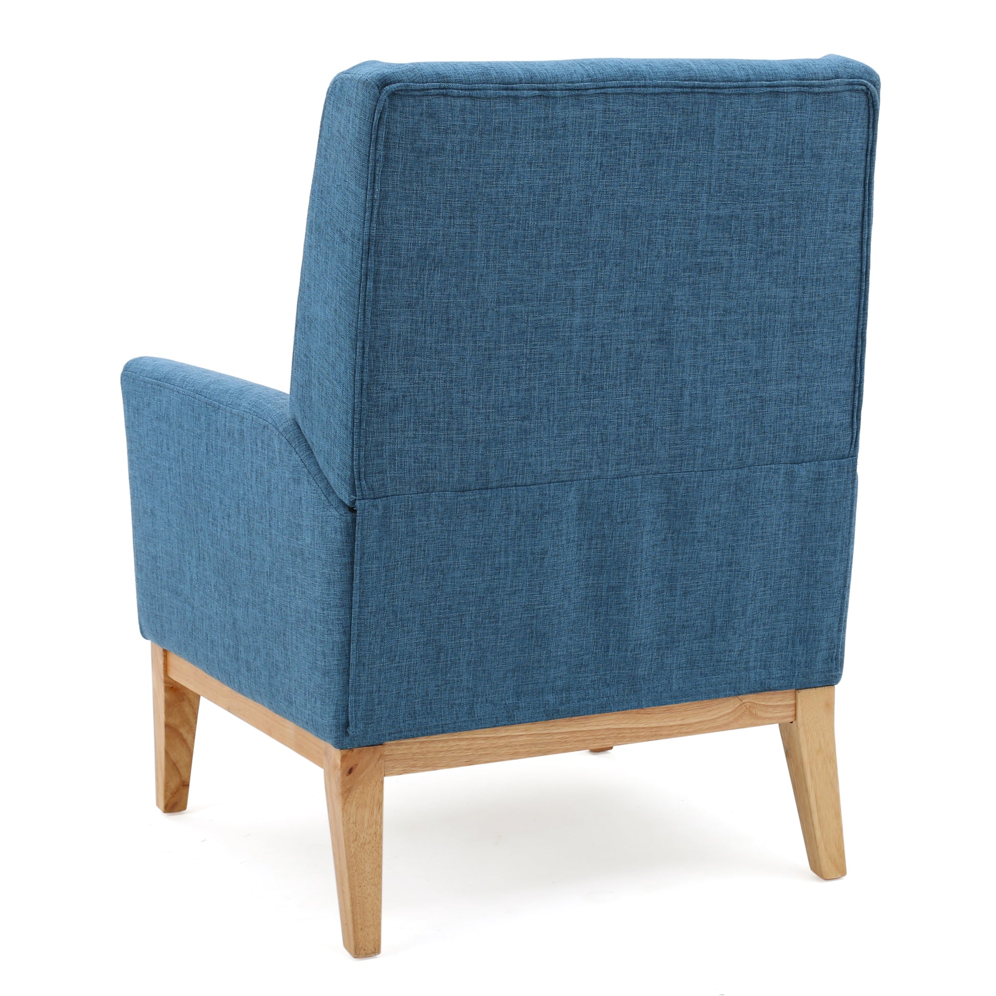 Kd Accent Chair Blue Fabric