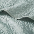 Oversized Quilted Throw Seafoam 60X70