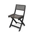 Hillside Bistro Chair,Set Of 2 Grey Brown Wood