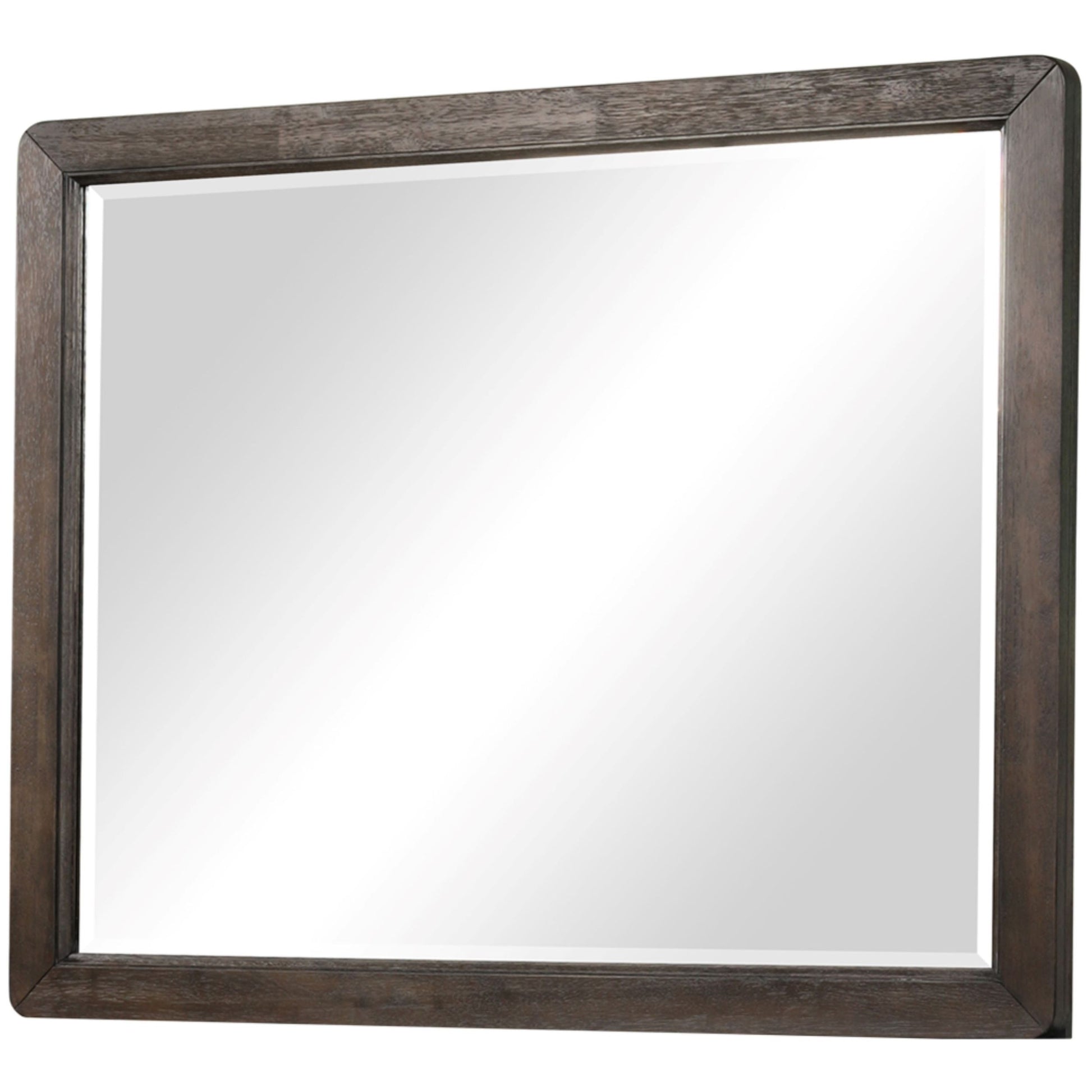 Dresser Mirror Antique Brown Antique Brown Wood Glass