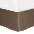 7 Piece Faux Suede Comforter Set Brown King King Brown Polyester