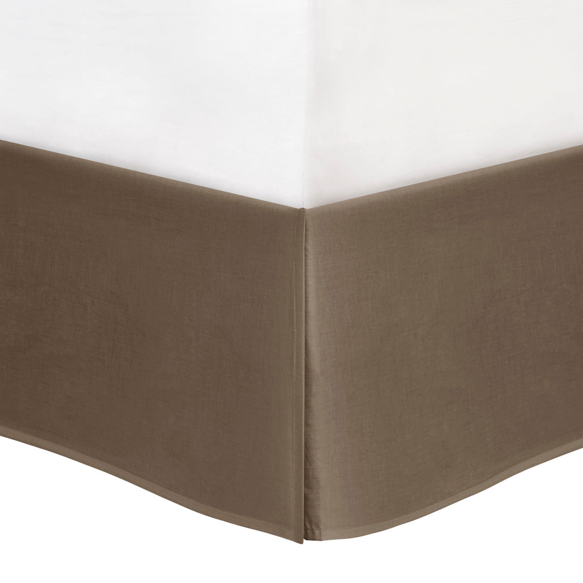 7 Piece Faux Suede Comforter Set Brown King King Brown Polyester