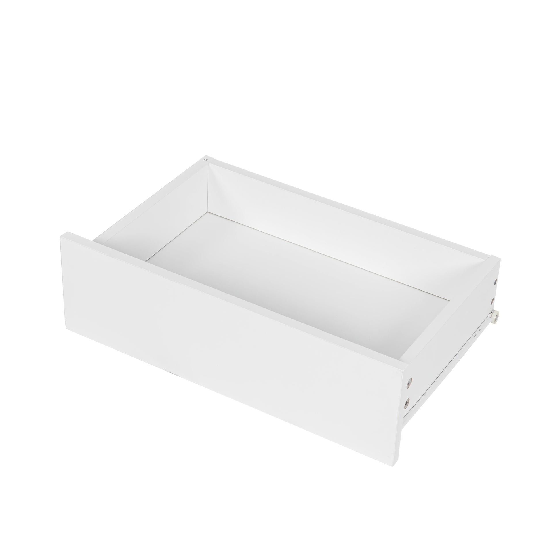 Modern Dressing Table With 2 Drawers, 4 Open Shelves Rectangular Makeup Table With Mirror, 10 Lamp Bulb,42.52*15.75* 52.76Inch,For Bedroom White Particle Board Mdf