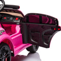 Licensed Dodge Charger,12V Kids Ride On Police Car W Parents Remote Control,Anti Collision Bar,Front& Top Alarm Light Design,Police Car Sticker,Megaphone,Three Speed,Slow Start,Four Wheel Suspension. Pink Plastic