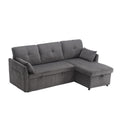 United Modular Sectional Sofa L Shaped Modular Couch With Reversible Chaise Modular Sofa Sectional Couch With Storage Seats Dark Grey Velvet 4 Seat