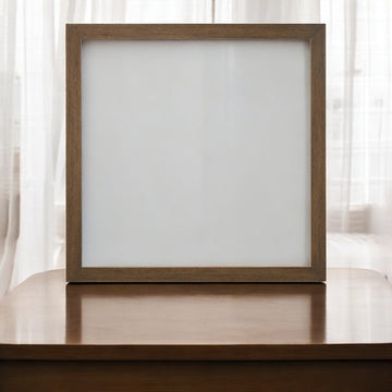 Miquell Oak Finish Mirror Oak Mirror,Synthetic Wood