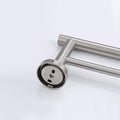 23.6'' Towel Bar Wall Mounted Brushed Nickel Stainless Steel