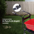 Wheelbarrow Electric Professional Specs This Wheelbarrow Uses An Electric 24V 250W Brushless Motor System, Powered By 2 12V 12Ah Motorized Wheelbarrow Black Red Classic,Industrial Stainless Steel
