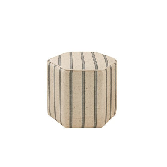Ellen Accent Ottoman Natural Solid Wood