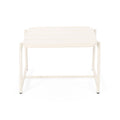 Conrad Side Table Matte White Iron