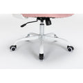 Ergonomic Mesh Office Chair With 3D Adjustable Lumbar Support, High Back Desk Chair With Flip Up Arms, Executive Computer Chair Home Office Task Swivel Rolling Chairs For Adults Cushion Metal Solid Pink Office Sponge Dry Clean Round Handle Office Chairs