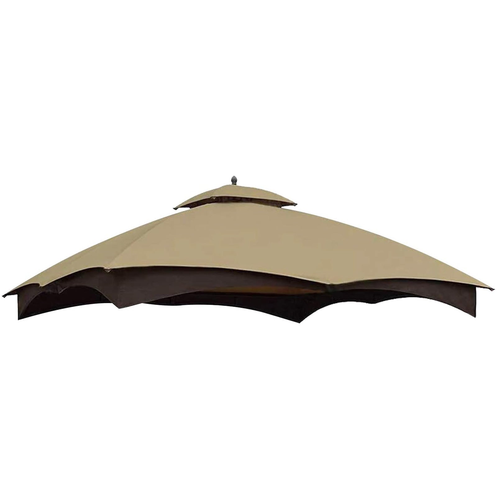 Replacement Canopy Top For Lowe'S Allen Roth Heavy Duty Gazebo Roof Gazebo Top With Air Vent 10X12 Gazebo Coverreplacement Top Only Beige Khaki Fabric