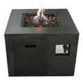 24'' H X 30'' W Concrete Outdoor Fire Pit Charcoal Garden & Outdoor Modern Stone Concrete