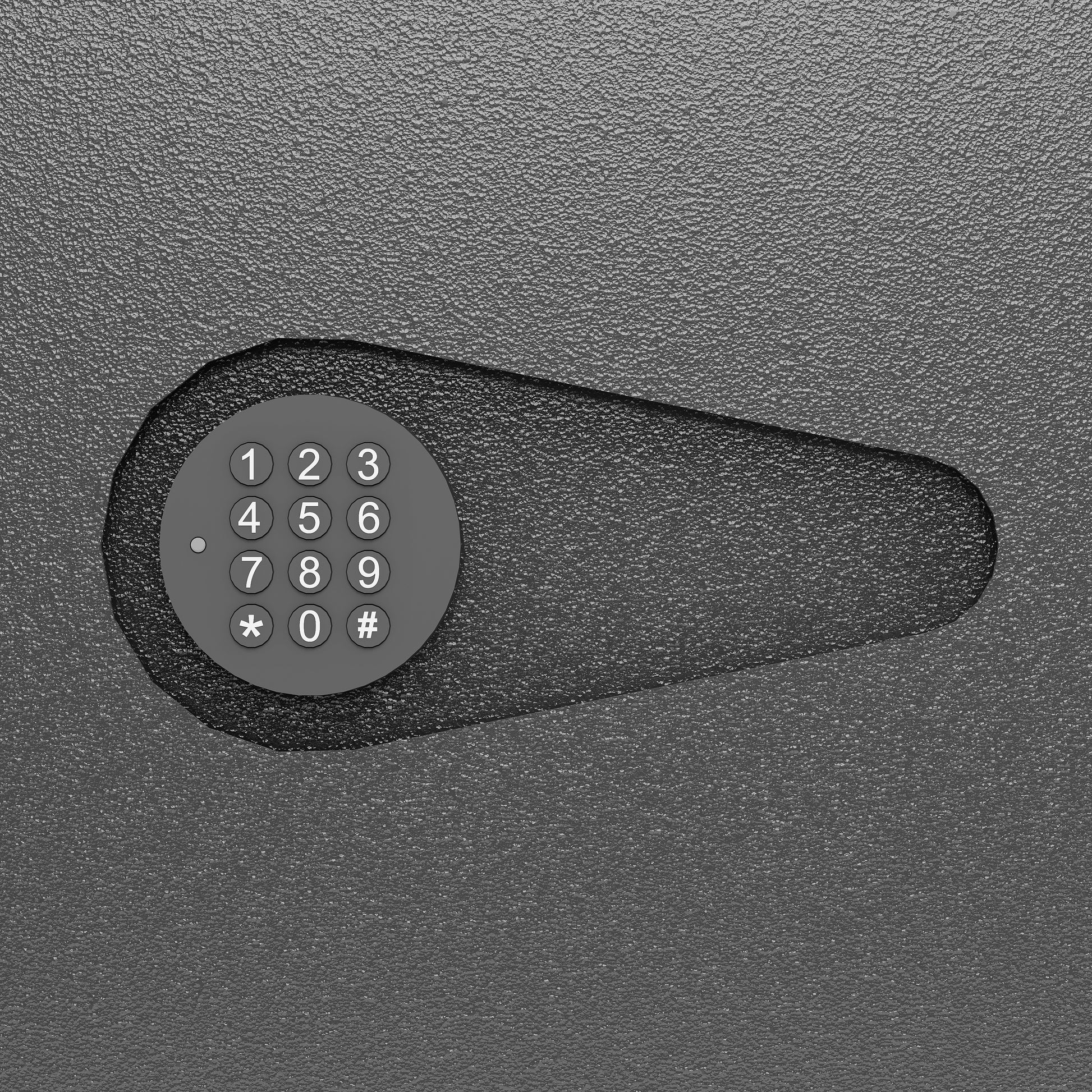 Wall Safes Between The Studs, Hidden Safe With Digital Keypad, Removable Shelves, In Wall Safe For Firearms, Gun, Valuables Black Black Steel