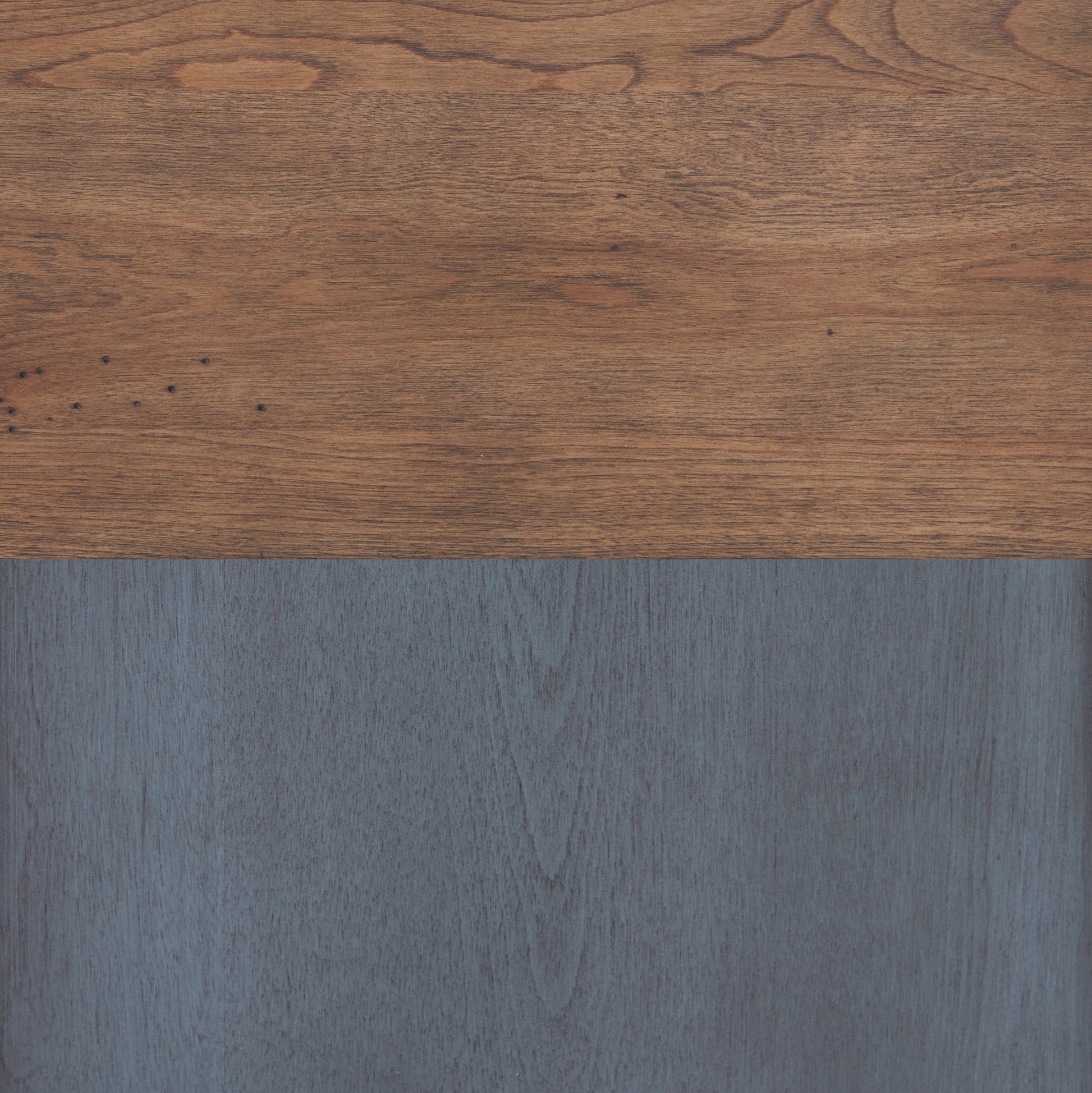 Americana 60 Inch Sofa Table, No Assembly Required, Corduroy Blue Finish Blue Rubberwood Rubber Wood