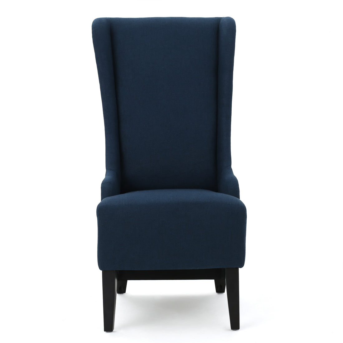 Dining Chair Navy Blue Fabric