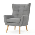 Club Chair Grey Fabric