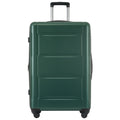 2 Piece Luggage Set With Bags Expanable Spinner Wheels Abs Lightweight Suitcase With Tsa Lock 20Inch 24Inch Green Abs