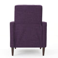 Recliner Purple Fabric