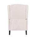 Recliner Beige Fabric