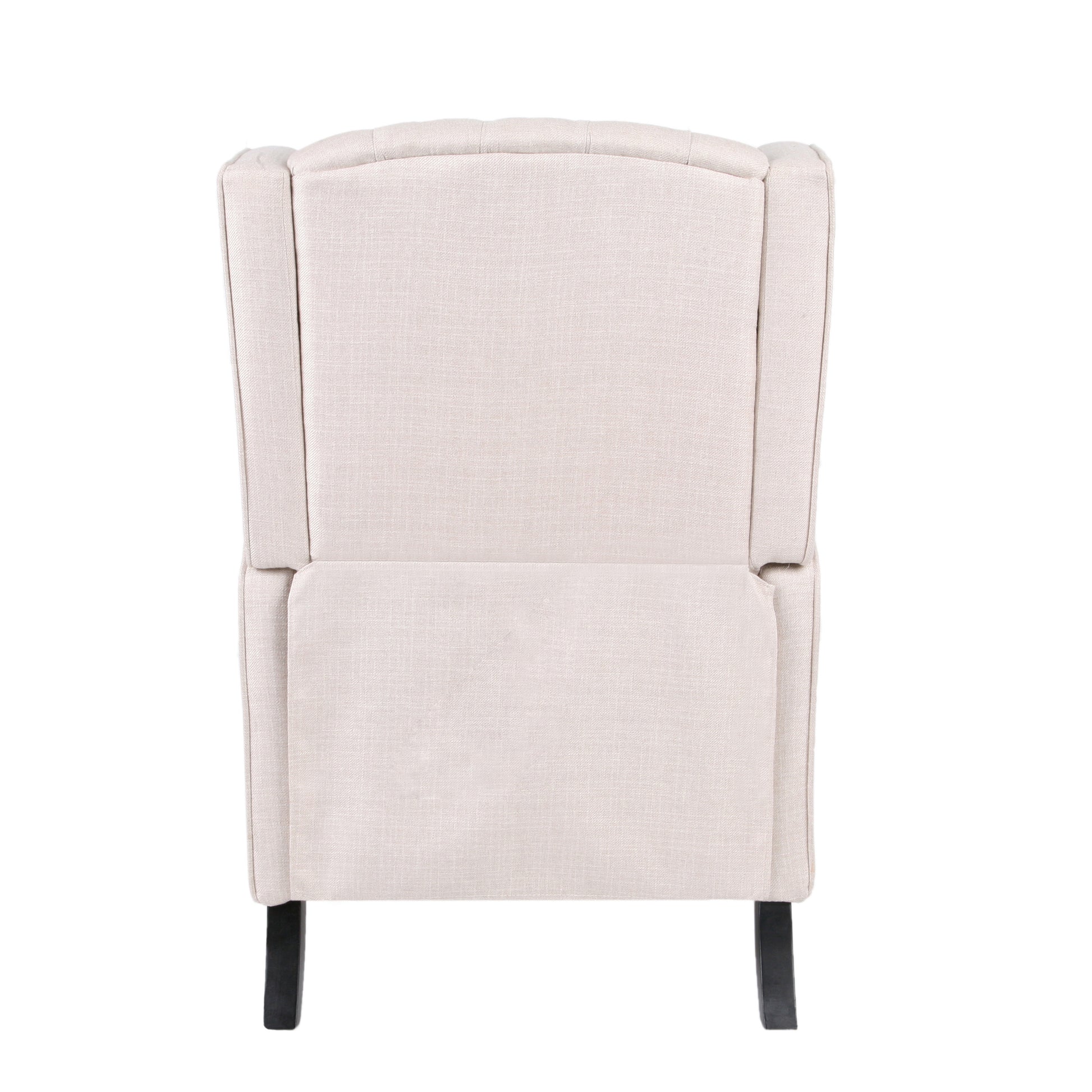 Recliner Beige Fabric