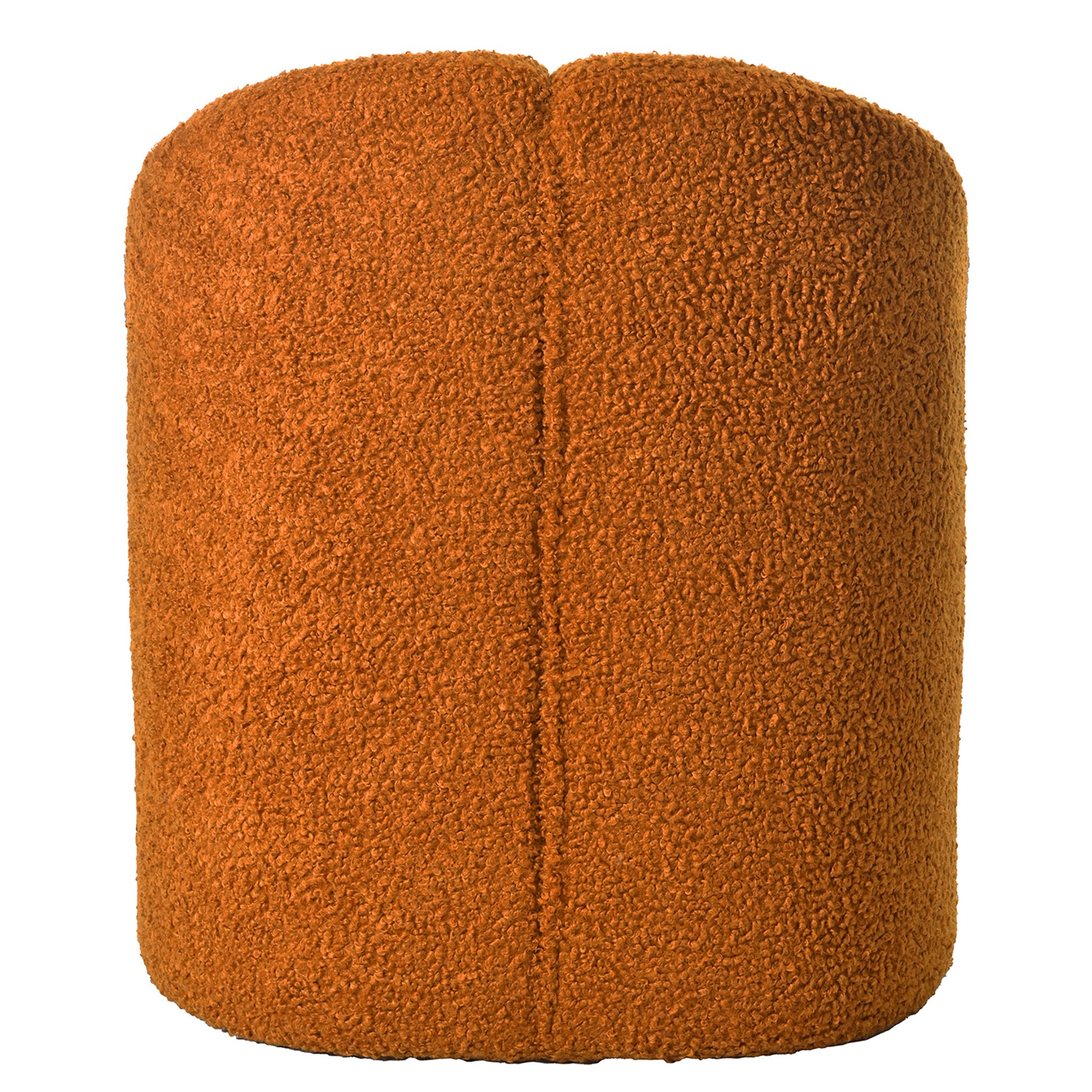 Mirod Stylish Curved Design, Comforting Embrace, Versatile Aesthetic, Dual Purpose Decorative Accent Chair, For Living Room,Bedroom And Study Caramel Boucle