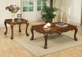 Cherry Oak Coffee Table With Claw Leg Cherry Primary Living Space Rectangular Solid Wood