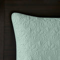 Reversible Quilt Set Seafoam Twin Twin Xl Seafoam Cotton