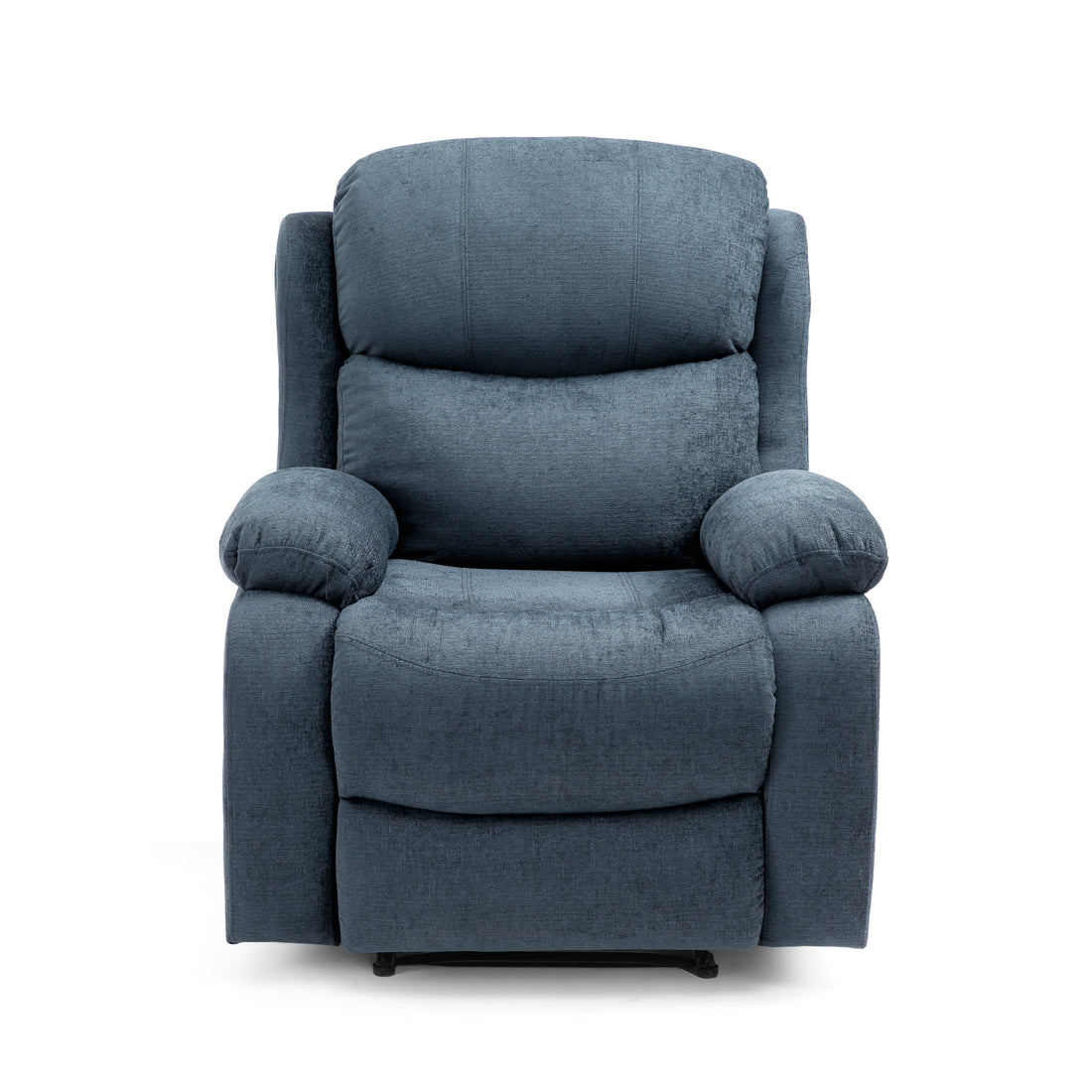 Massage Recliner Charcoal Fabric