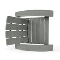 Encino Adirondack Chair Gray Hdpe