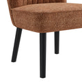 Shellback Chair In Brown Brown Sand Polyester