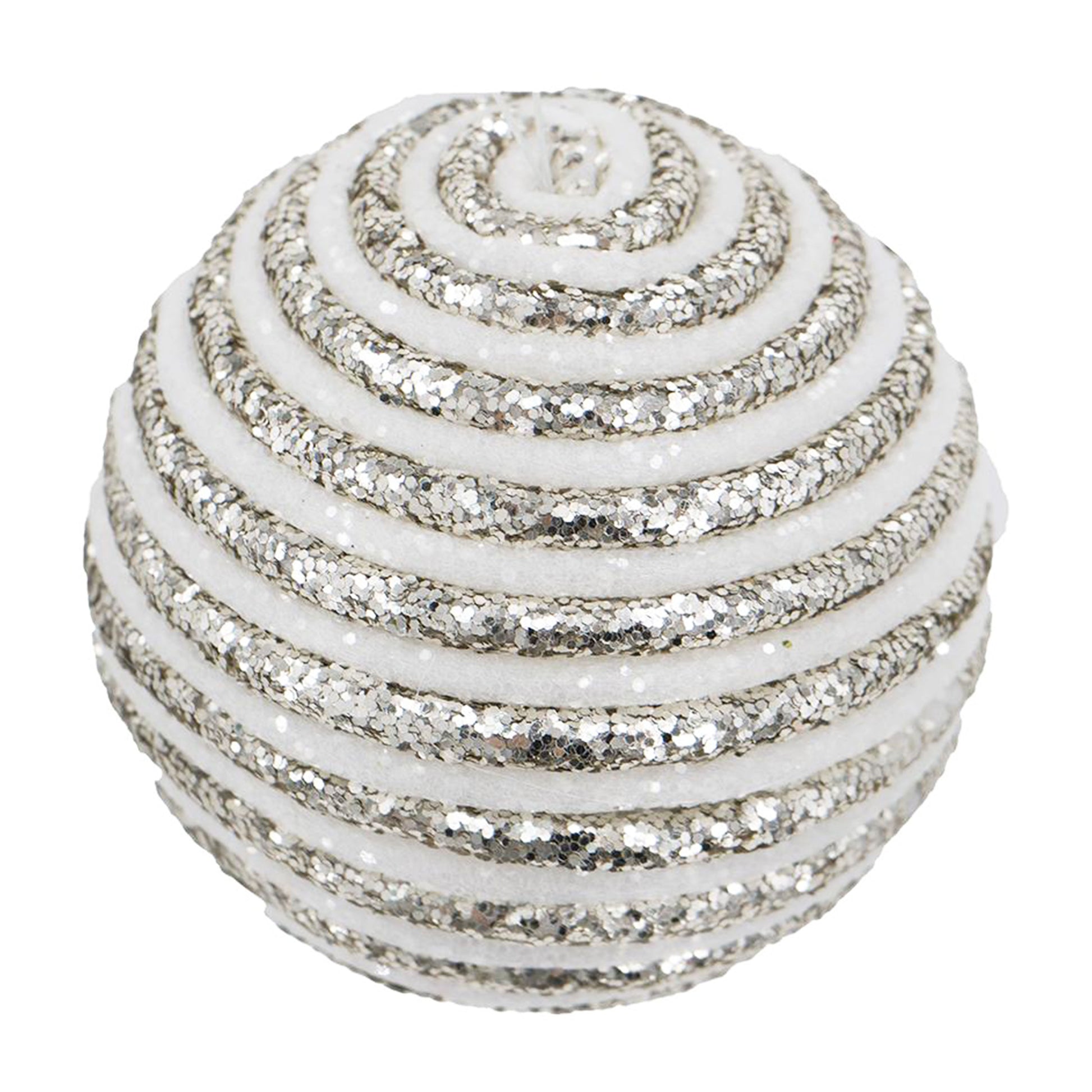 D3.9" Christmas Ball Ornaments, Plastic Decorative Hanging Ball Christmas Tree Ornaments For Holiday Party Decorations, Set Of 12 Silver Plastic